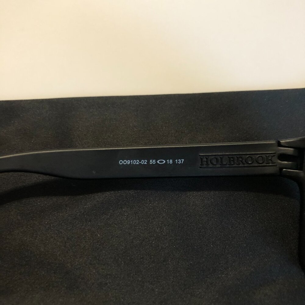 Blue Prizm Polarized OAKLEY HOLBROOK Black Matte Frame 9102 - Picture 8 of 9